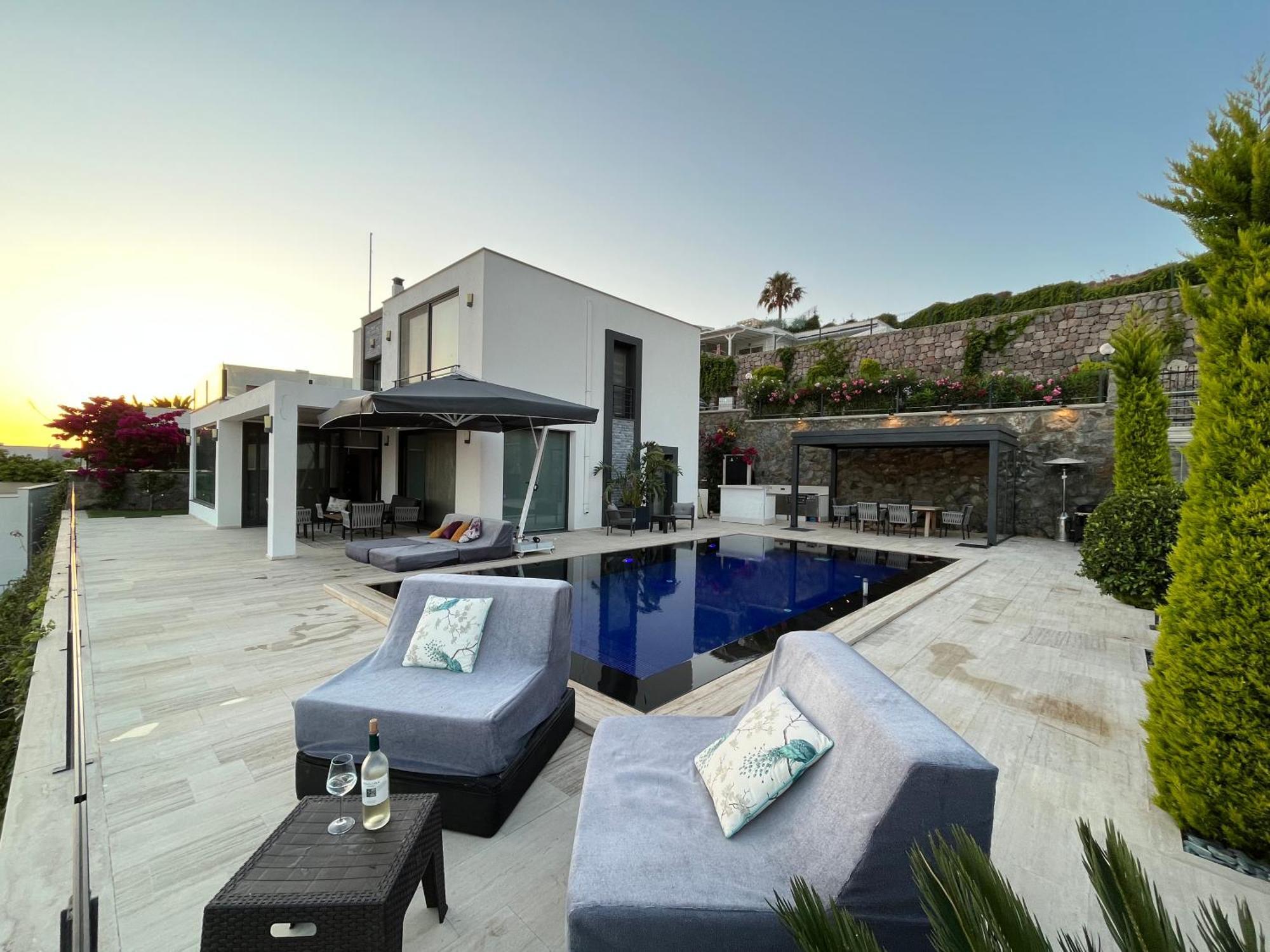 Villa Aylinda With Private Heated Pool Bodrum 외부 사진